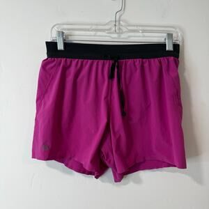 Janji Men's AFO Short Lined Running Pink Small Active Gym 5"